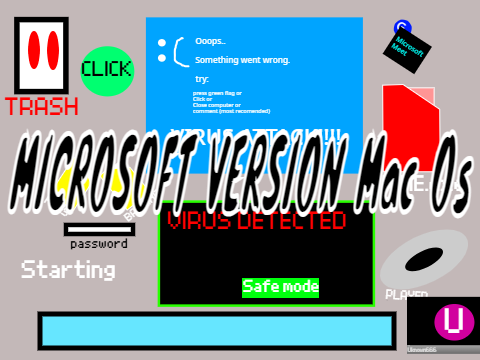 MICROSOFT version Mac os || 1990 odsey 