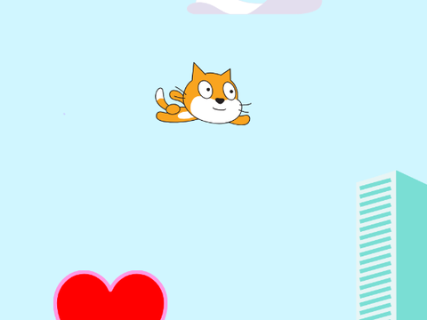 Fly the cat