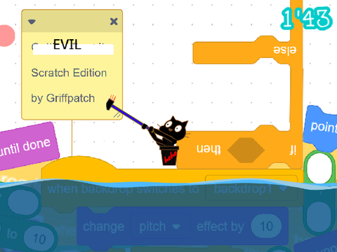 Getting Over It(EVIL SACRATCH CAT)