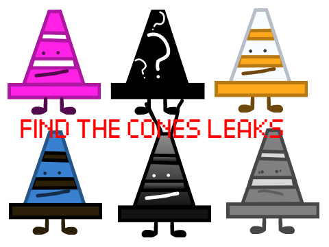 find the cones leaks & updates "6 new cones"