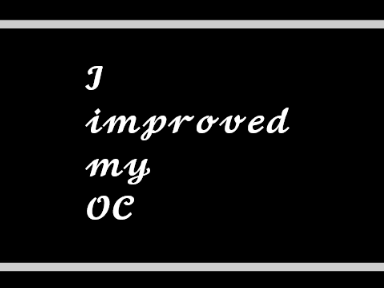 I improved my OC