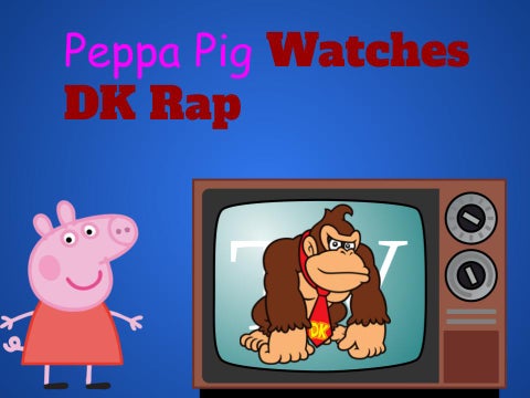 Peppa Pig Watches DK Rap #animations #memes #trending
