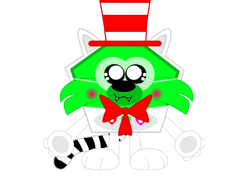 Me in the Cat in the Hat costume