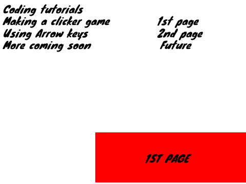 Coding tutorials