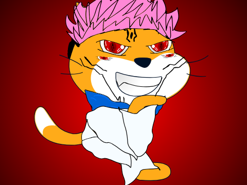両面猫儺　素材