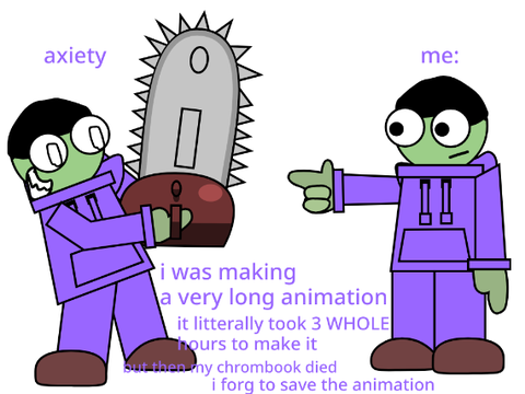 My chromebook died after making this