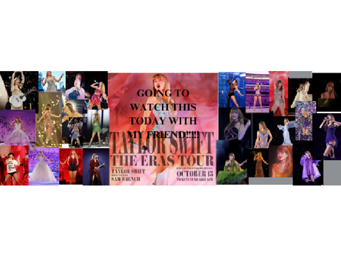 Going to watch the eras tour movie today! do u guys want a review??
