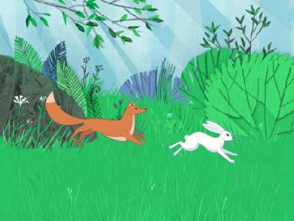 the Hare and the Fox