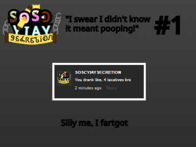 SOSC YIAY Secretion #1 - Poopy!