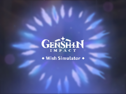 Genshin Wish Simulator