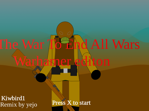 The War To End All Wars Warhammer 40k edition