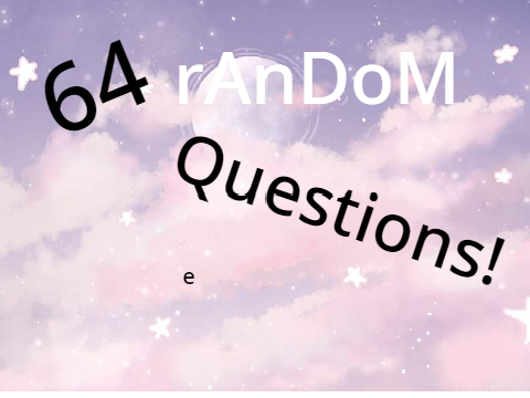 64 random questions
