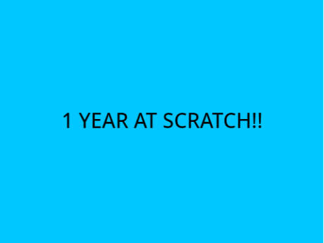 1 year at scratch!/1 ano no scratch!