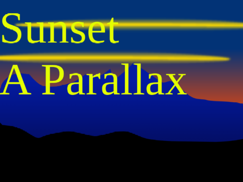 Sunset-Parallax 