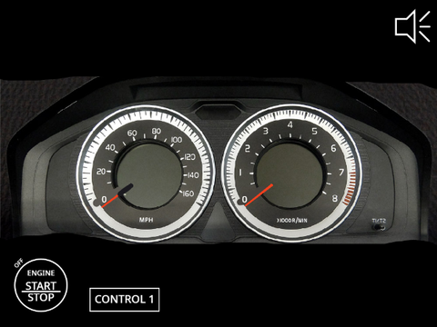 2013 Volvo xc60 speedometer