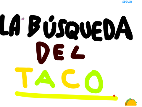 laberinto + Búsqueda del taco