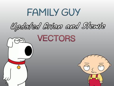 Updated Brian and Stewie Vectors