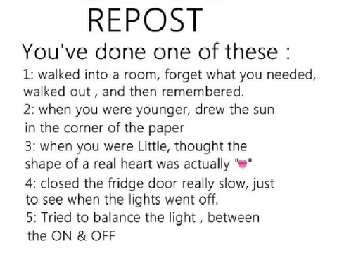 Repost if you’ve done these remix remix remix remix