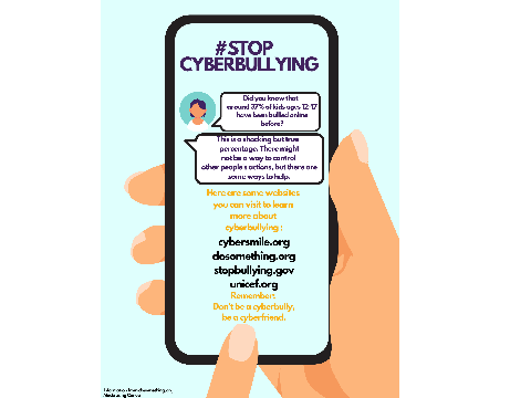 Stop Cyberbullying Poster
