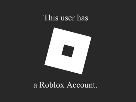 This user has a Roblox account.