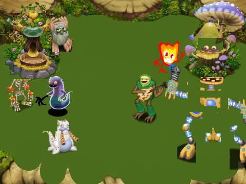 My (in need of help) Singing Monsters: pain Island