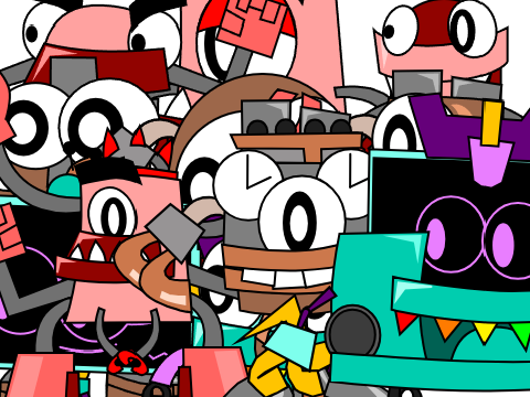 Sally_ieb123's Series 1 Mixels as ACTUAL Mixels remix-2 remix