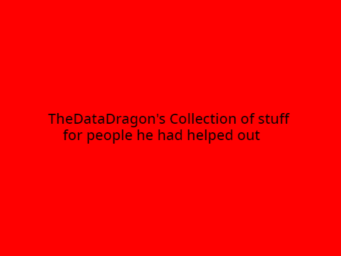 Stuff for Other People