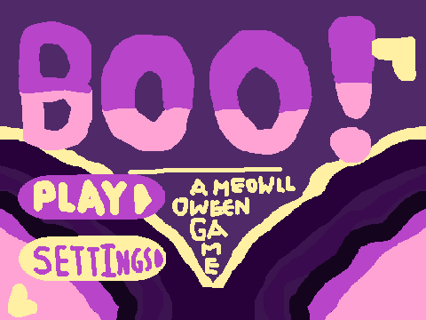★ boo ┊ a meowlloween game