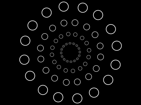 test effect circle