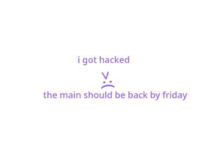 i got hacked >:(
