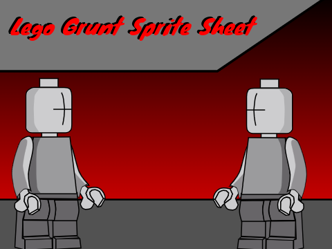 Lego Grunt Sprite Sheet