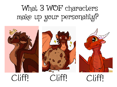 What 3 WOF characters make up me??