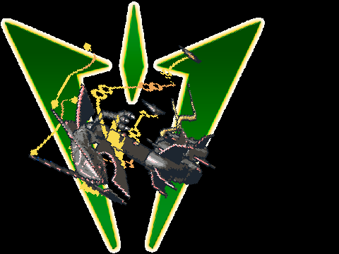 Shiny Mega Rayquaza GIF remix