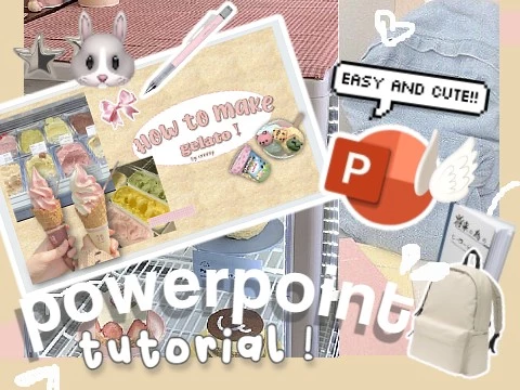♡ cute powerpoint tutorial !!