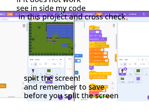 Tutorial Griffpatch's scratch RPG to MMO RPG!