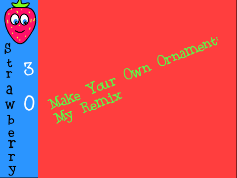 Make your own Christmas Ornament! 2015 remix
