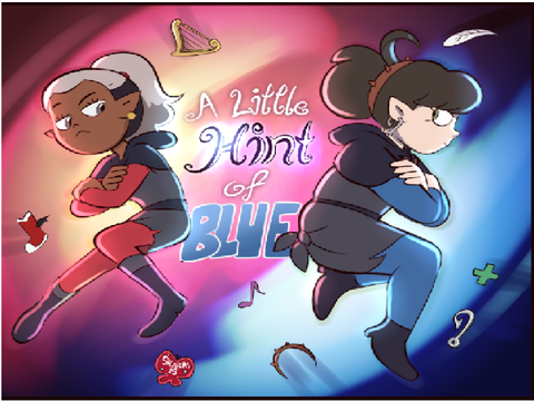 Hint of Blue comic: the beginng