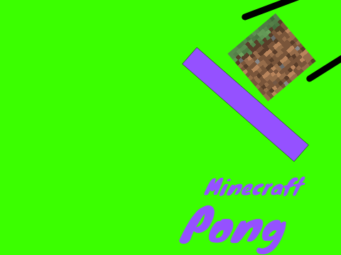 MINECRAFT PONG *hard*