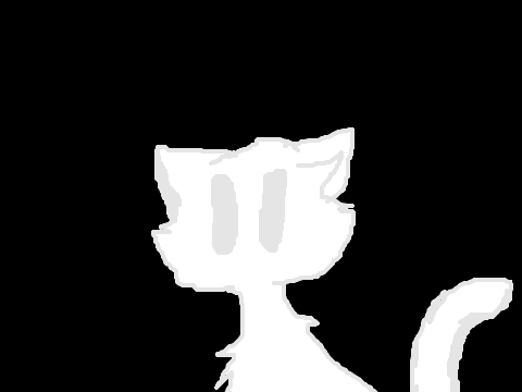 ~ Ghost Cat Blink Animation ~ <3