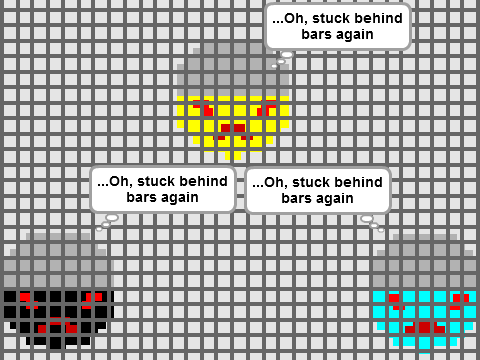 Stuck Behind Bars