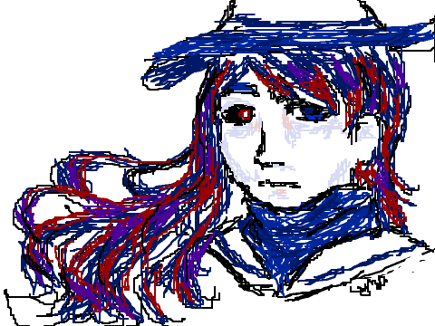 eyepatches are cool and so are wide-rim hats