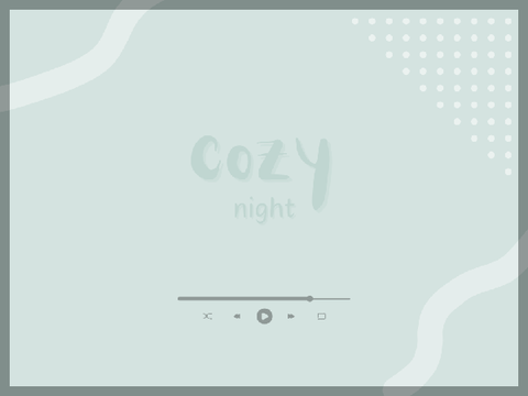 ✧ ┇ ᴄᴏzʏ ɴɪɢʜᴛ