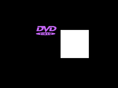 DVD logo but with a square
