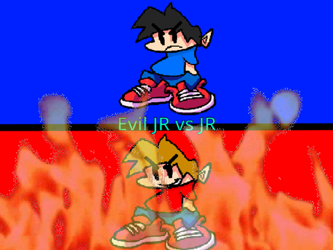 EVIL JR VS JR