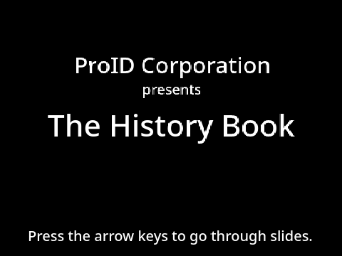 ProID History Book