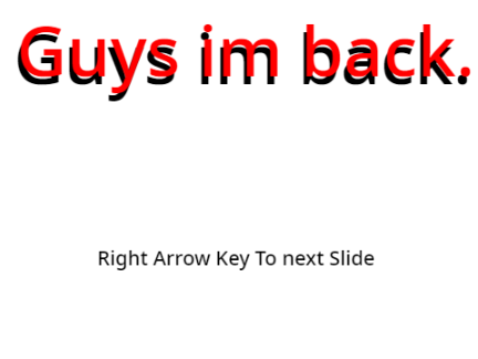 Im Back
