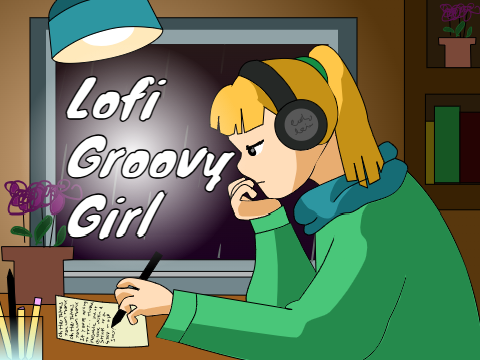 Lofi Groovy Girl - Scratchtober Cozy