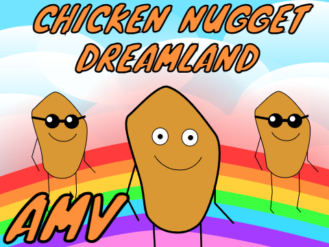 Chicken Nugget Dreamland AMV - Scratchtober Animation Day 4