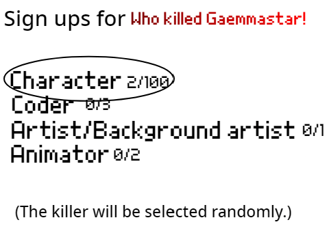 Sign ups for W.K.G remix