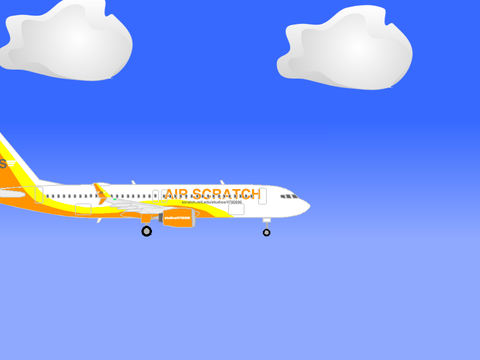 Unlimited flying plane but it fits the background
